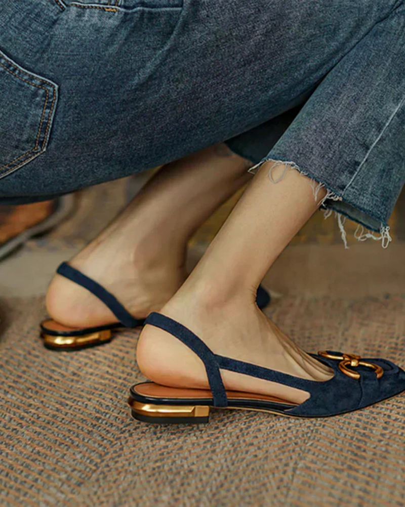 Cecilia Women’s Support Sandals – Adjustable Buckle Sandals with Cushioned Footbed