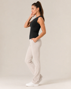 Chelsea Women's Sleeveless Top – Crew Neck Minimalist Layering Basic